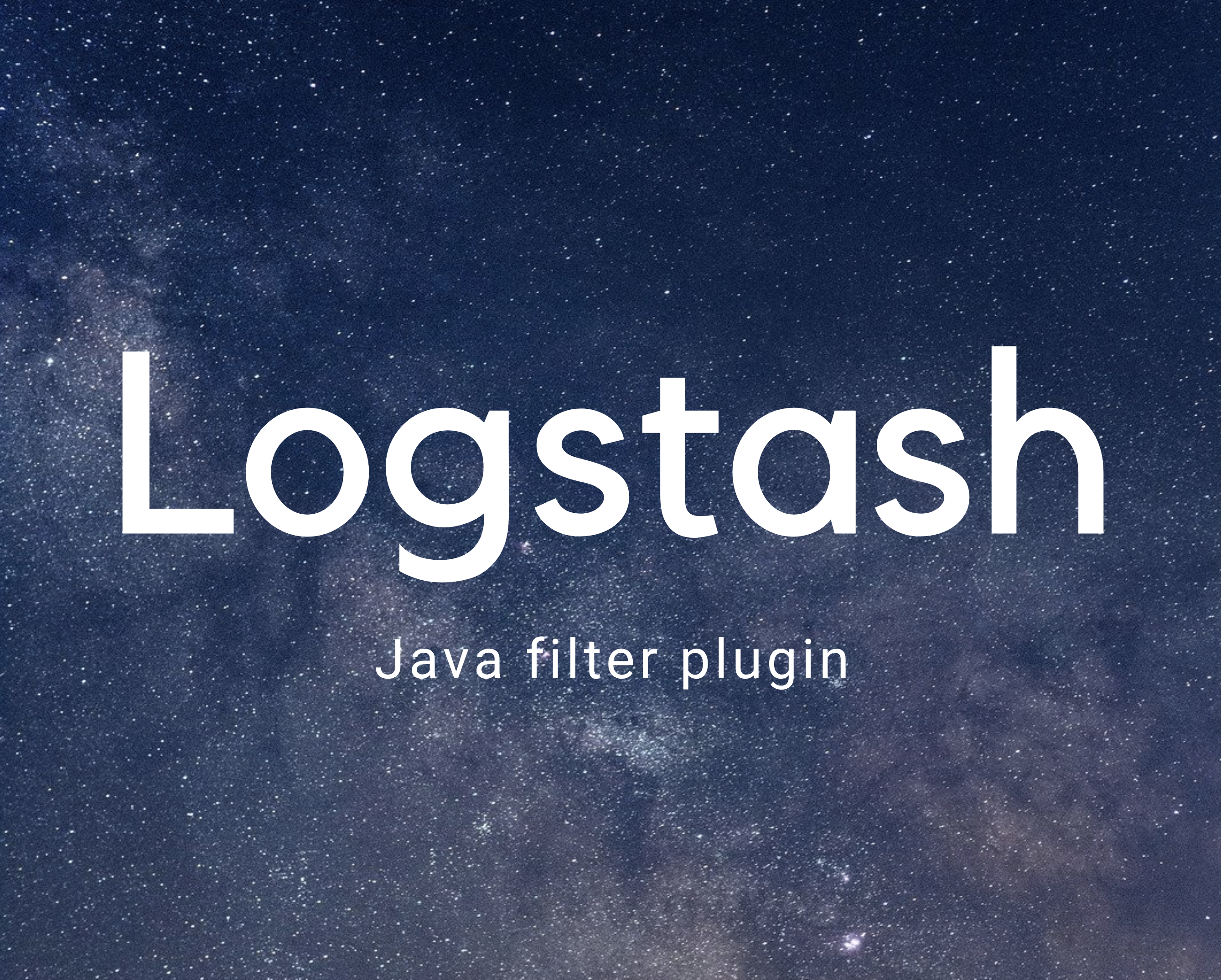 Logstash Java filter plugin 개발